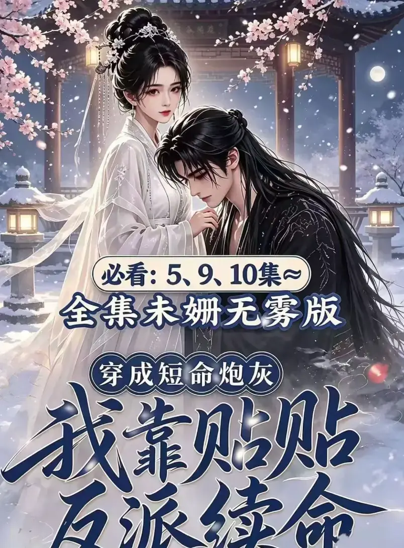 穿书超甜爽剧《穿成短命炮灰我靠贴贴反派续命》未删减高清全集-免费看无广告资源网盘播放在线追剧