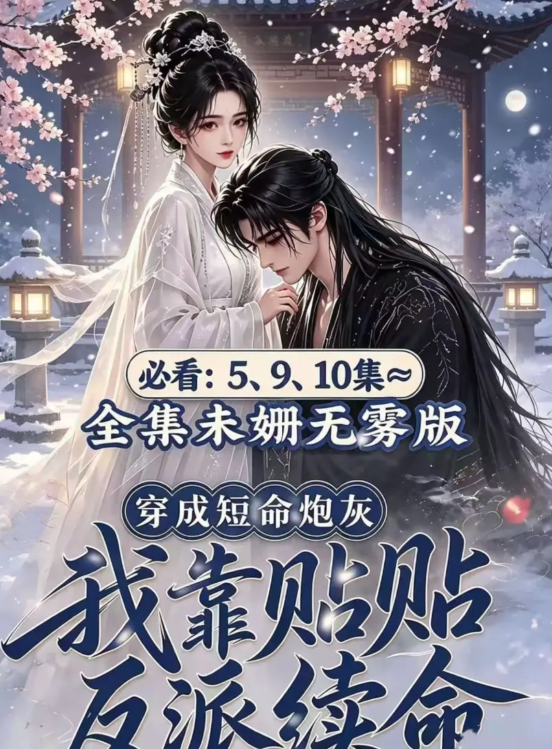 穿书炮灰续命甜宠漫剧《穿成短命炮灰，我靠贴贴反派续命》无删减全集免费在线观看 - AI漫剧黄果版高清去雾完整版百度网盘迅雷资源分享 - 穿成短命炮灰全集免费看无广告